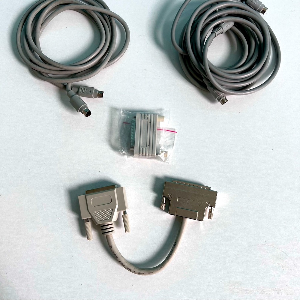 Apple Macintosh Vintage SCSI Cords Terminator